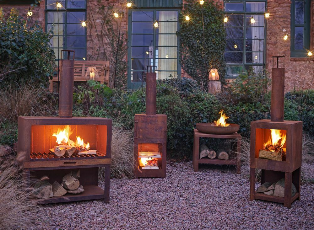 Fire Pits and Outdoor Log Burners