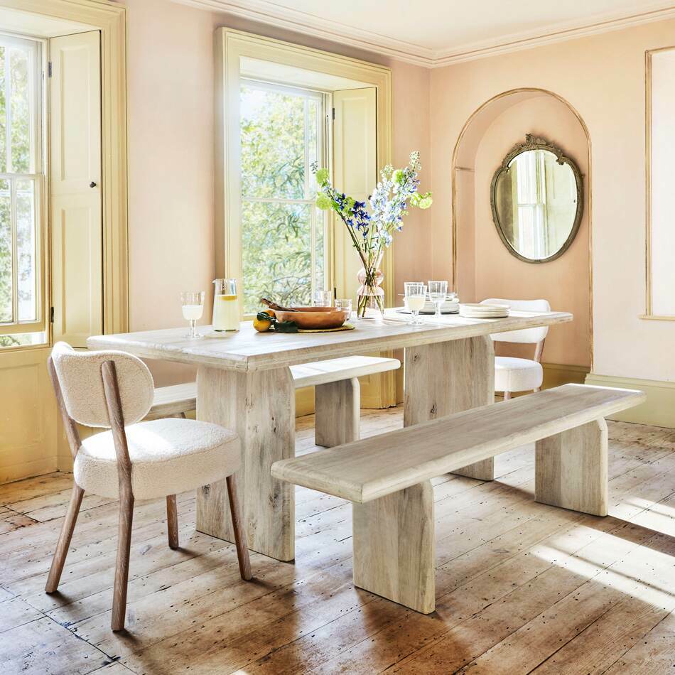 Read more about Graham and green white evie six seater dining table