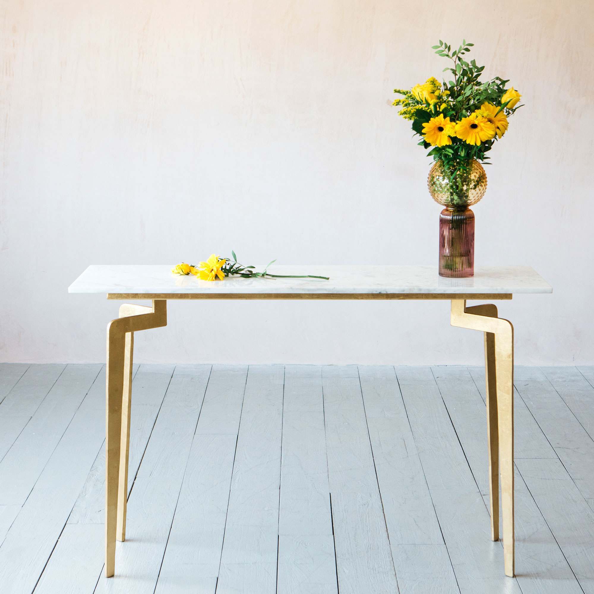 Read more about Graham and green malique marble console table