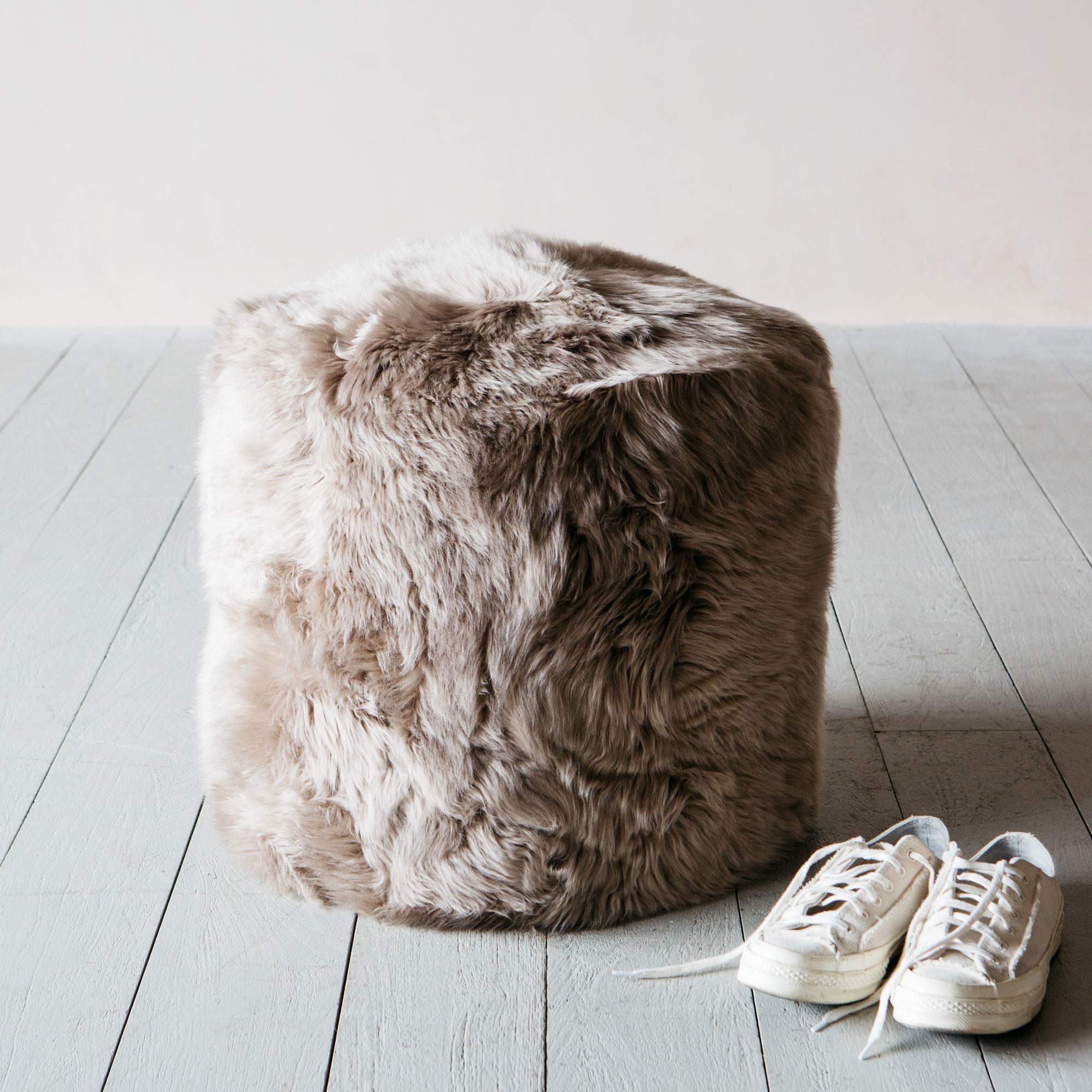 Read more about Graham and green vole sheepskin stool