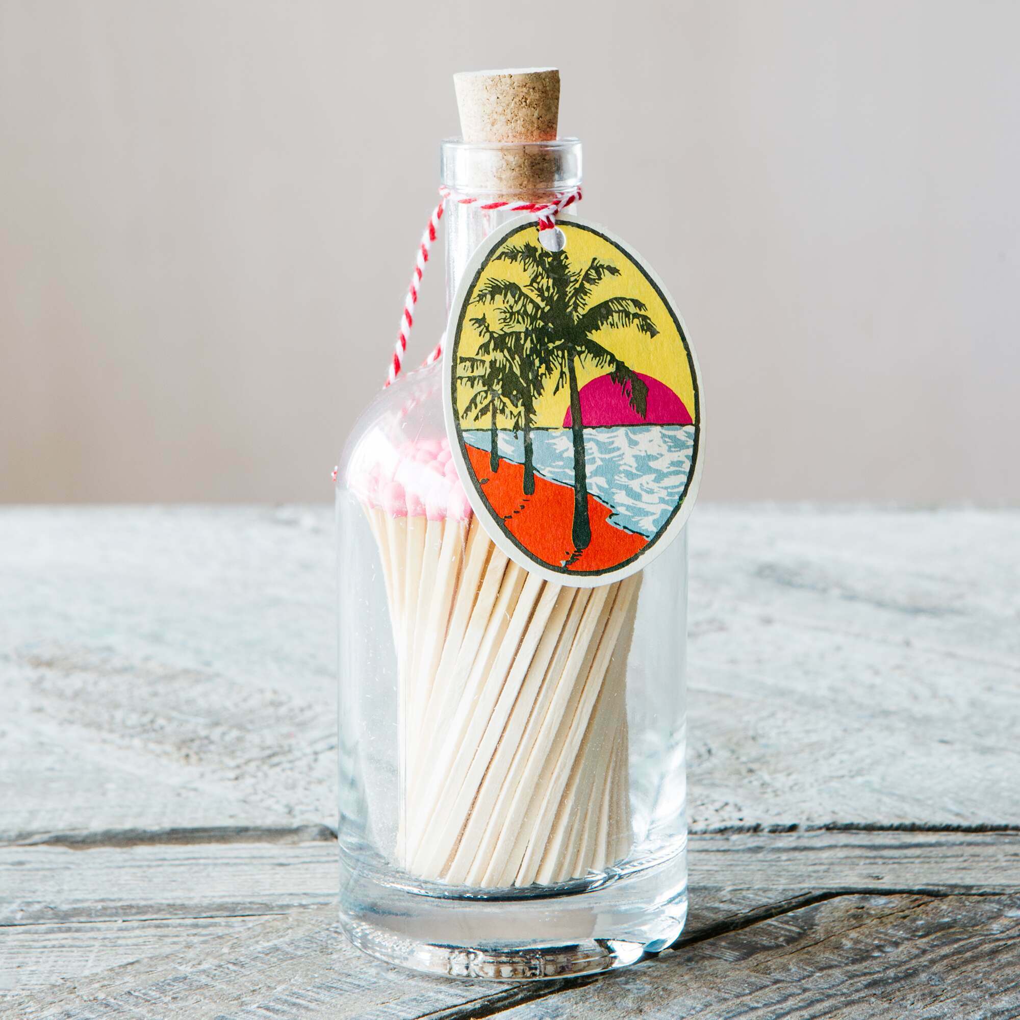 Read more about Graham and green sunset palm glass bottle matches