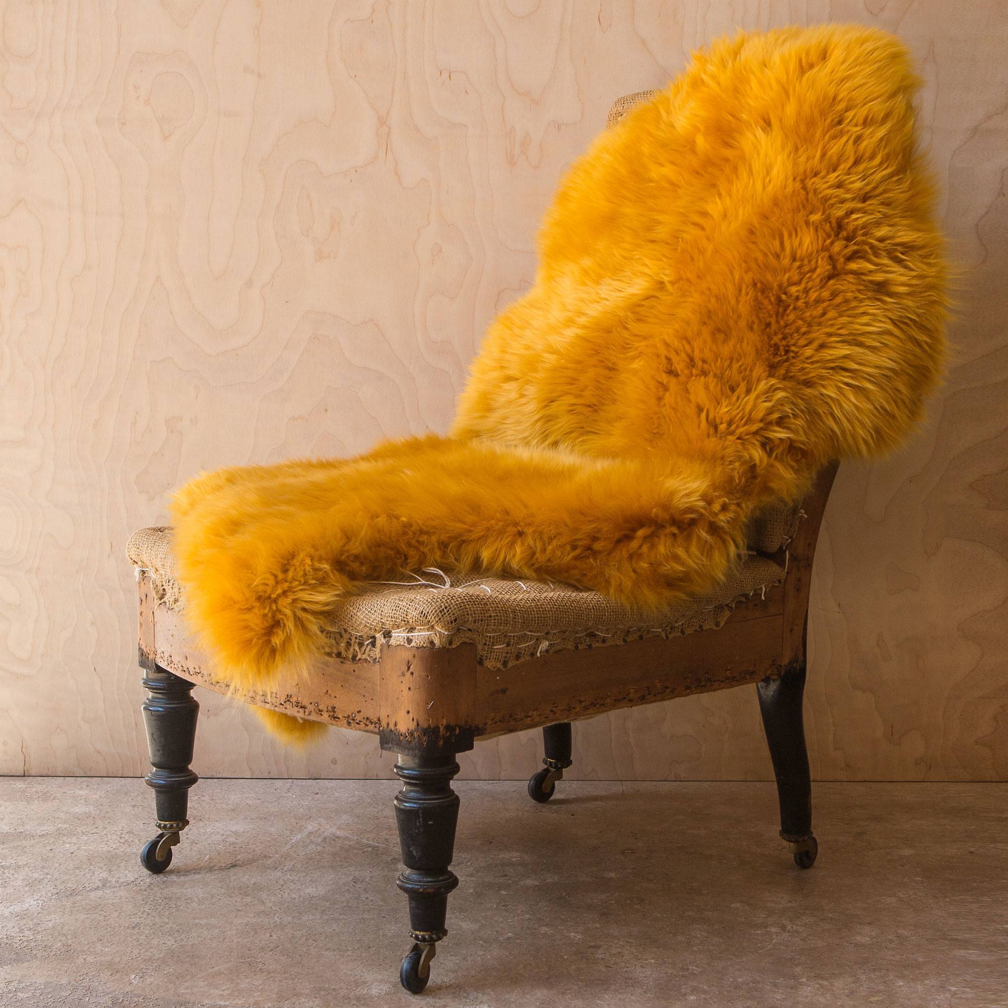 Read more about Graham and green single mustard sheepskin