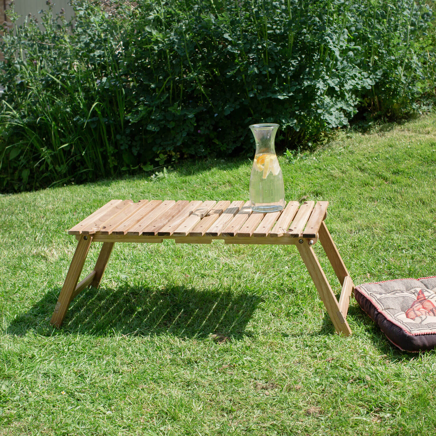 Photo of Graham and green teak folding picnic table