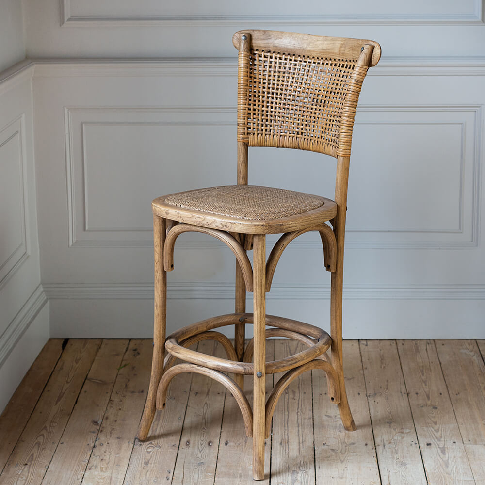 Read more about Graham and green rattan bar stool