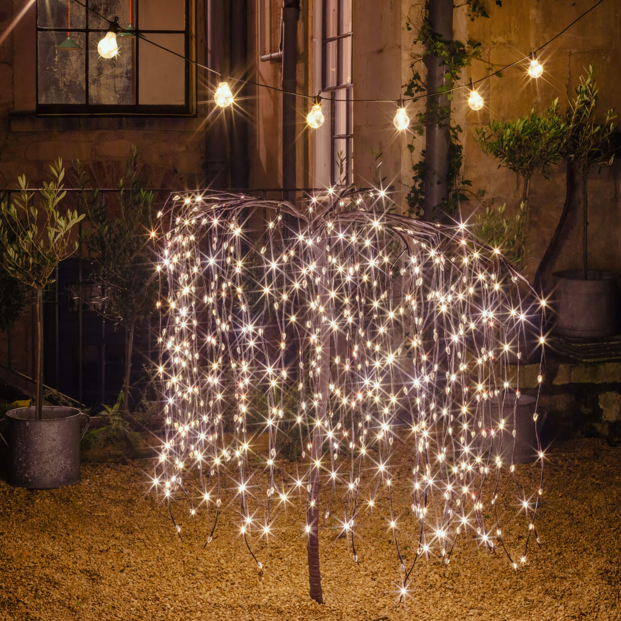 Read more about Graham and green outdoor light up willow tree