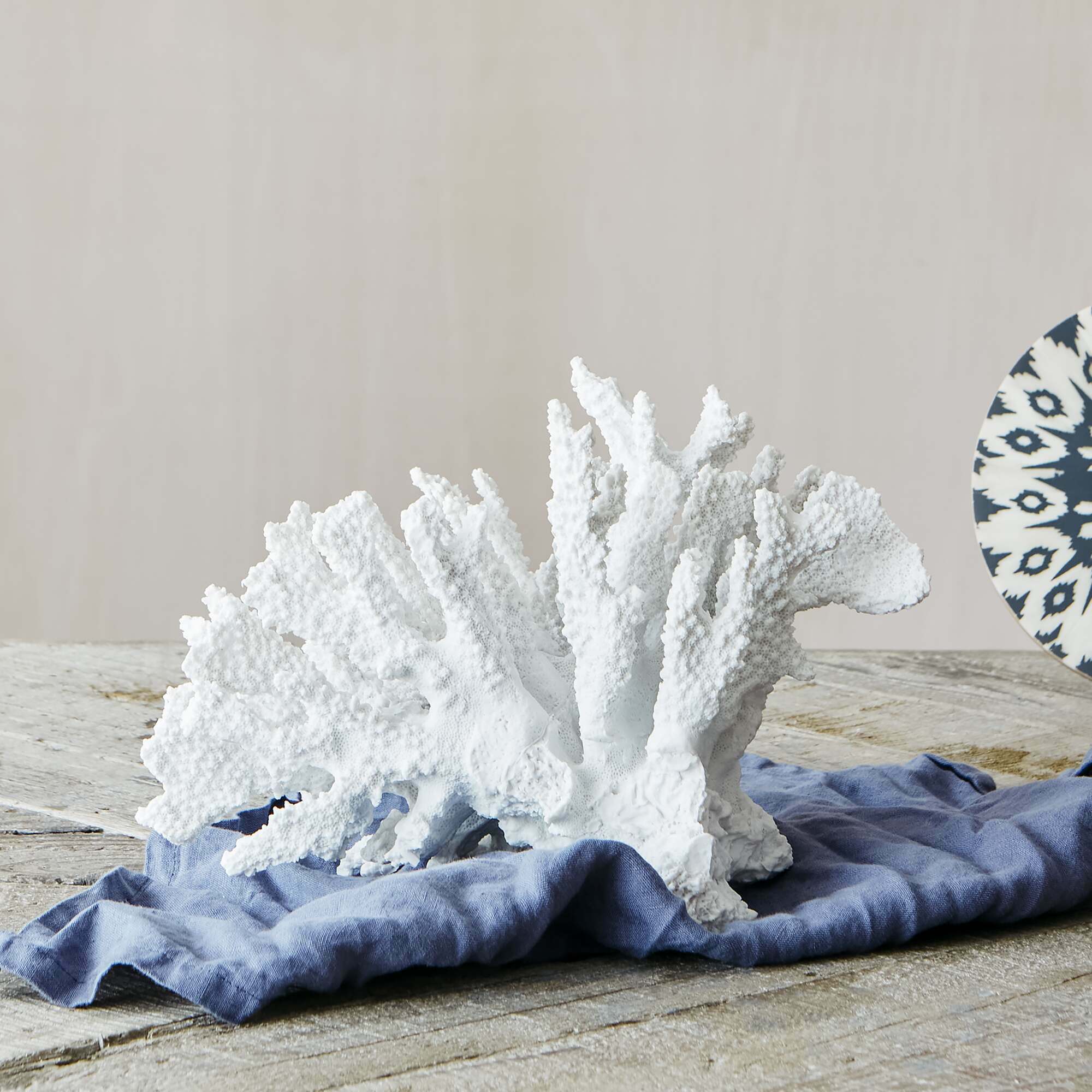 Read more about Graham and green white ceramic coral