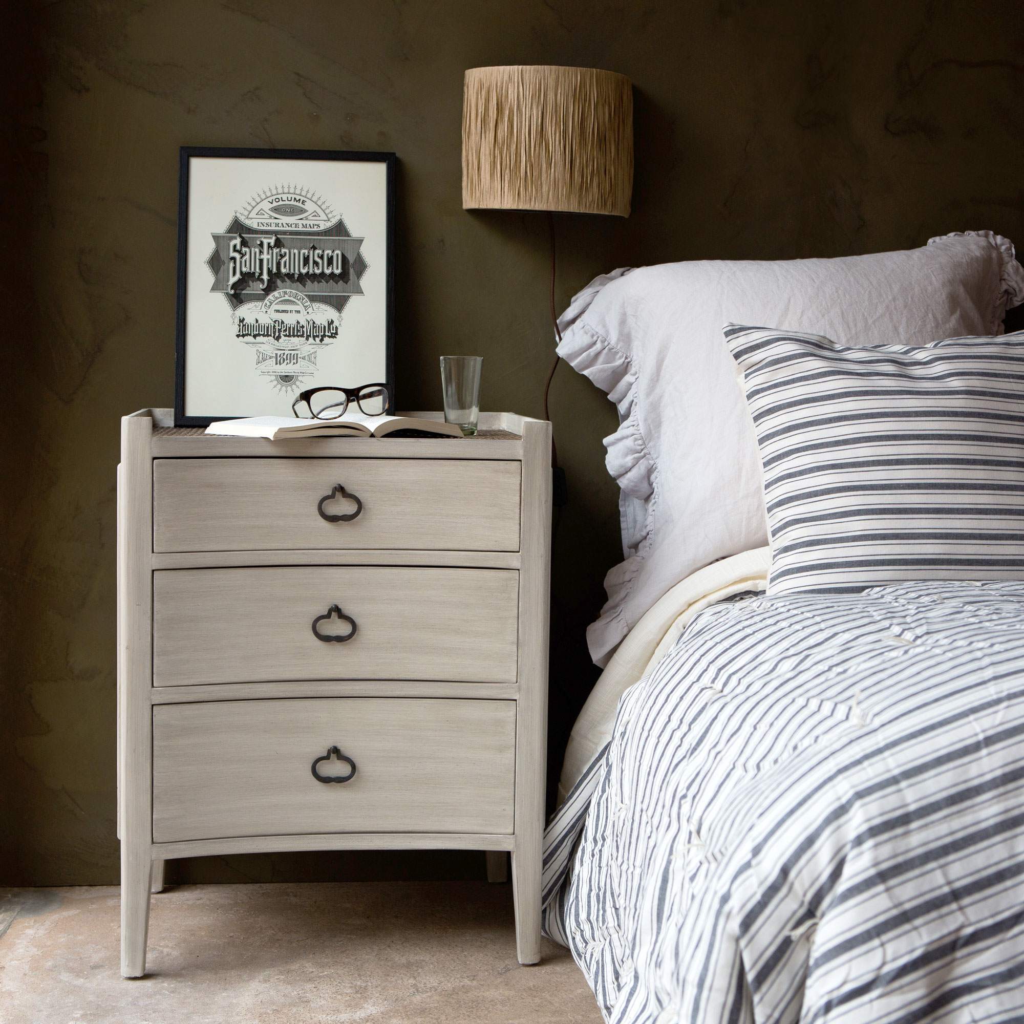 Photo of Graham and green alva bedside table
