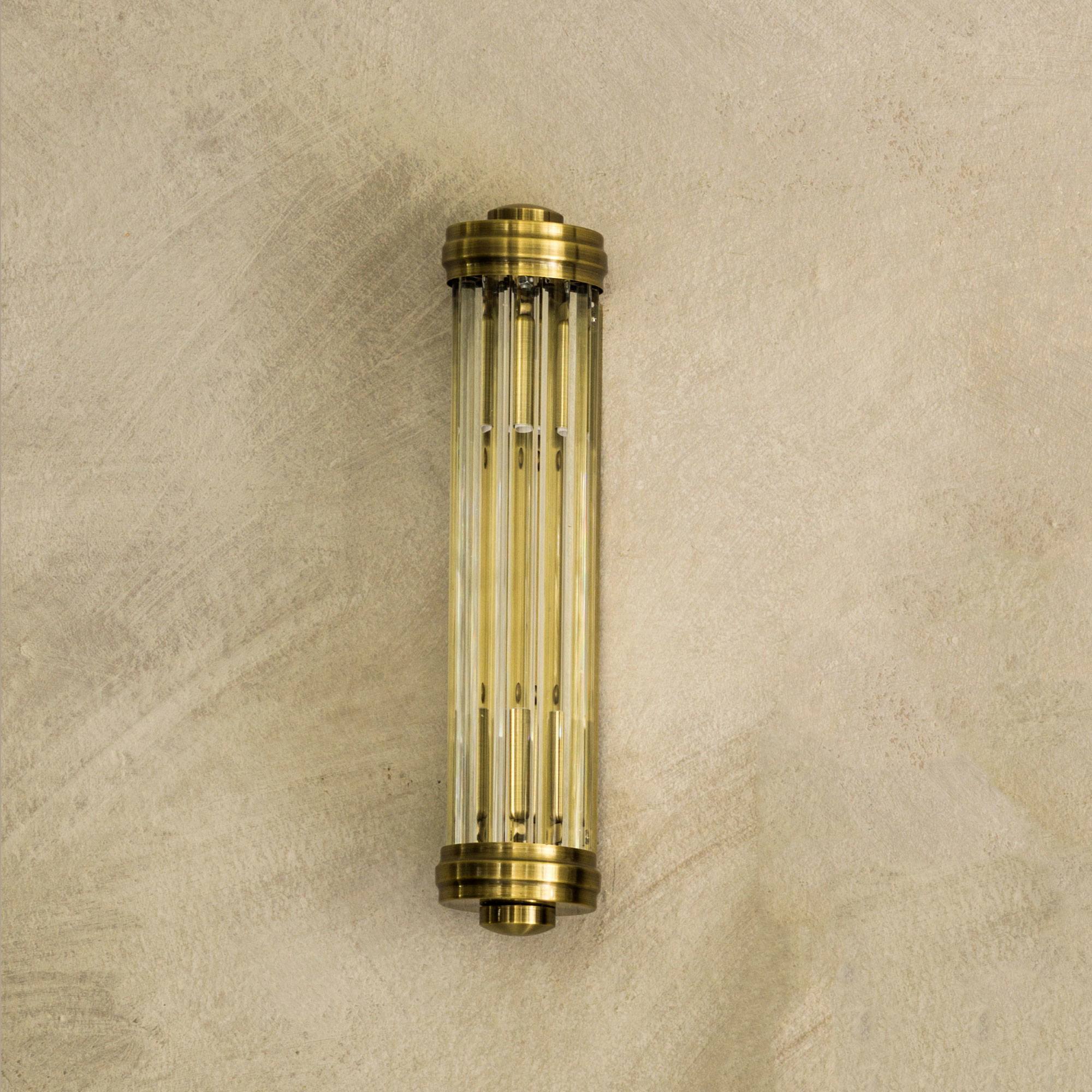 Read more about Graham and green antique crystal wall light