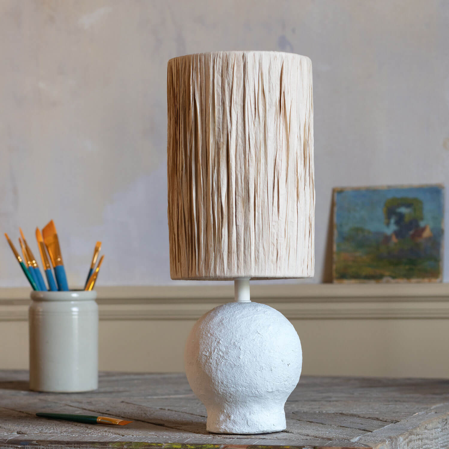 Photo of Graham and green porthmeor table lamp with shade
