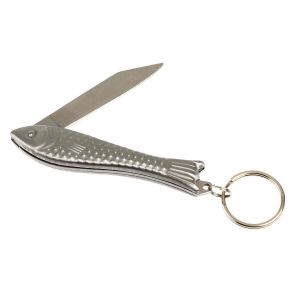 Fish Pocket Knife Keyring