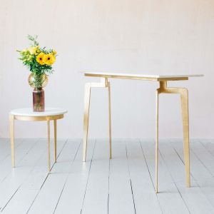 Malique Marble Side Table