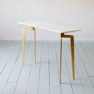 Malique Marble Console Table