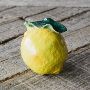Porcelain Lemon Knob