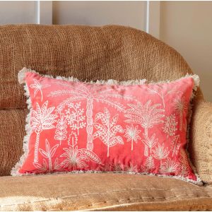 Jungle Crewel Embroidery Cushions