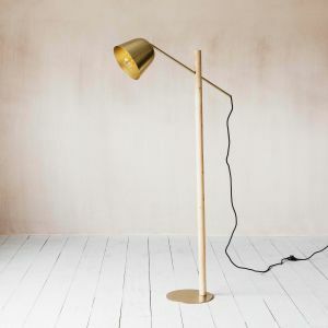 Cooper Brass Floor Lamp