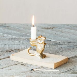 Cuthbert Mouse Candle Holder
