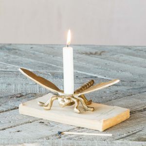 Diego Dragonfly Candle Holder