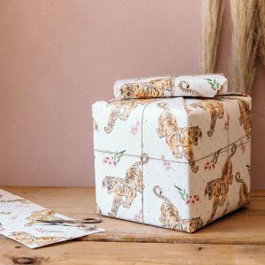 Tiger Print Wrapping Paper