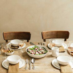 Rex White Tableware Collection