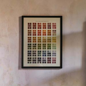 Framed Watercolour Swatch Print
