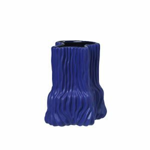 Electric Blue Short Trunk Vase