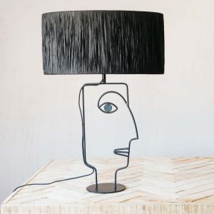 Adelina Black Table Lamp