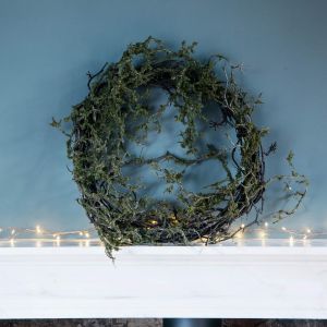Twig and Moss Wreath