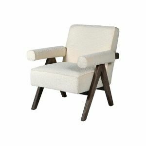 Hazel Ivory Boucle Chair
