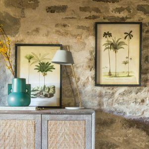 Set of Two Framed Palm Tree Prints