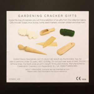 Set of Six Mistletoe Garden Crackers