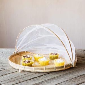 Bamboo Mesh Food Cover