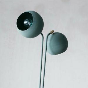 Easton Lichen Green Double Lamp