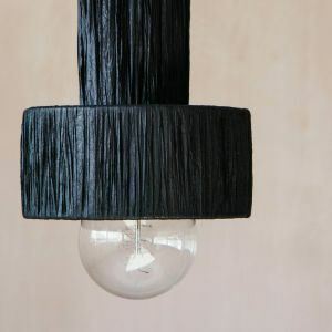 Raffy Black Pendant Light