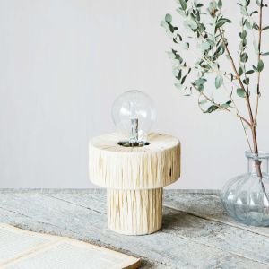 Raffy Natural Table Lamp