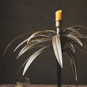 Palm Candle Holder