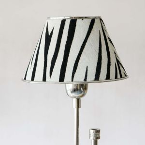 Zebra Shade Table Lamp