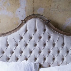 Delphine Upholstered King Size Bed