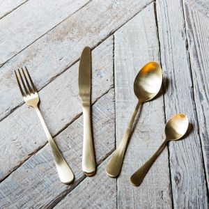 Gold Cutlery Set of Four