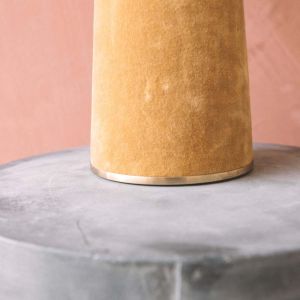 Montana Mustard Velvet Table Lamp