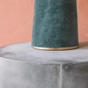 Montana Emerald Velvet Table Lamp
