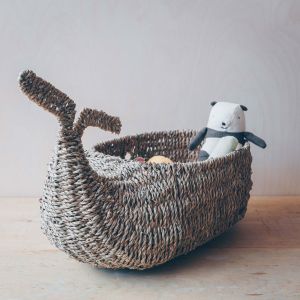 Seagrass Whale Basket