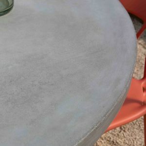 Round Concrete Outdoor Table
