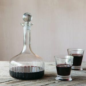 Glass Carafe Decanter with Stopper