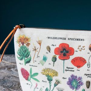 Wildflowers Vintage Pouch