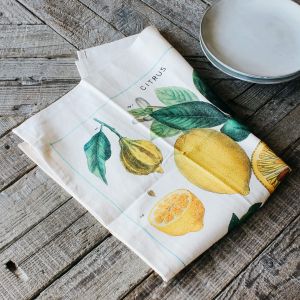 Citrus Vintage Tea Towel