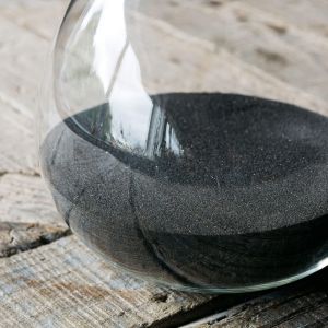 Black Sand Hourglass