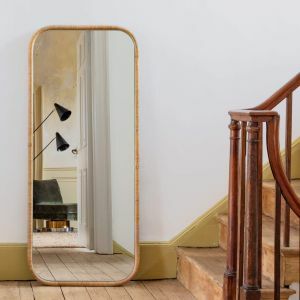 Rattan Style Wall Mirror