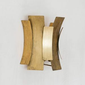 Alonso Gold Curve Wall Light