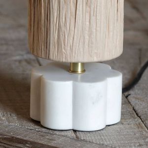 Daisy Short Table Lamp with Shade