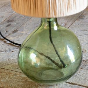 Lennox Light Green Table Lamp with Shade
